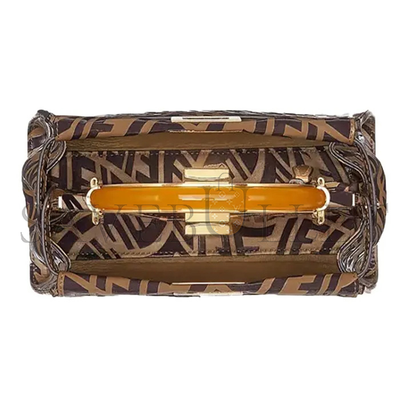 F**di peekaboo iconic mini bag 8bn244agkrf1exs (23*18*7cm)